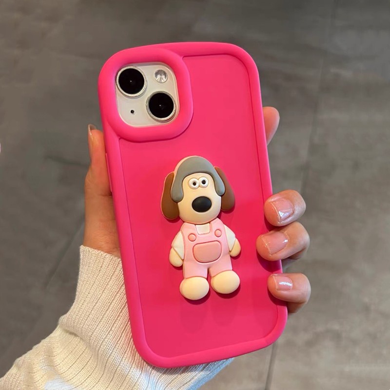 Ốp Điện Thoại Mềm Chống Sốc In Hình Thú Hoạt Hình Cho iphone 15 pro max 14 13 12 11 pro max