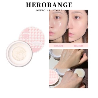 Phấn phủ dạng bột Herorange kiểm soát dầu chống nước chống mồ hôi cho làn da mượt mà