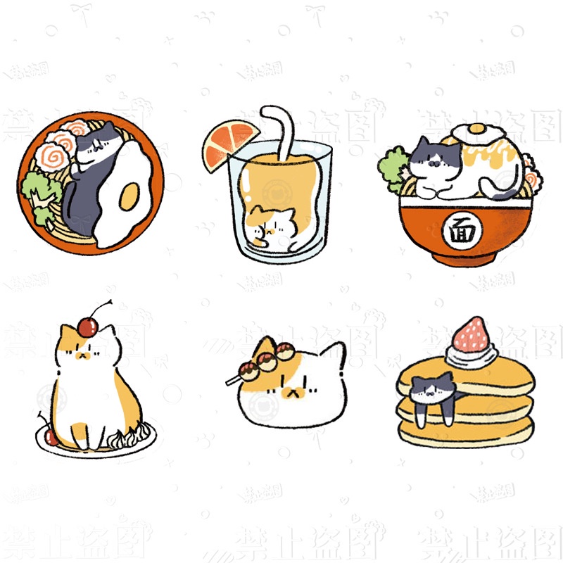 Ghim Cài Áo Hình Mèo Hoạt Hình Bằng acrylic Kiểu Nhật Bản Dễ Thương