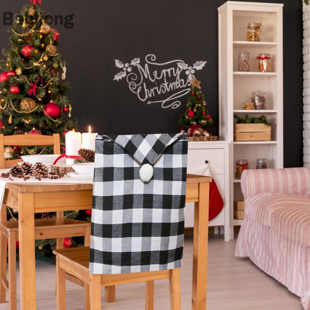Vỏ Bọc Tựa Lưng Ghế Ngồi Phòng Ăn / Khách Sạn babilong.vn Làm Quà Tặng Năm Mới
