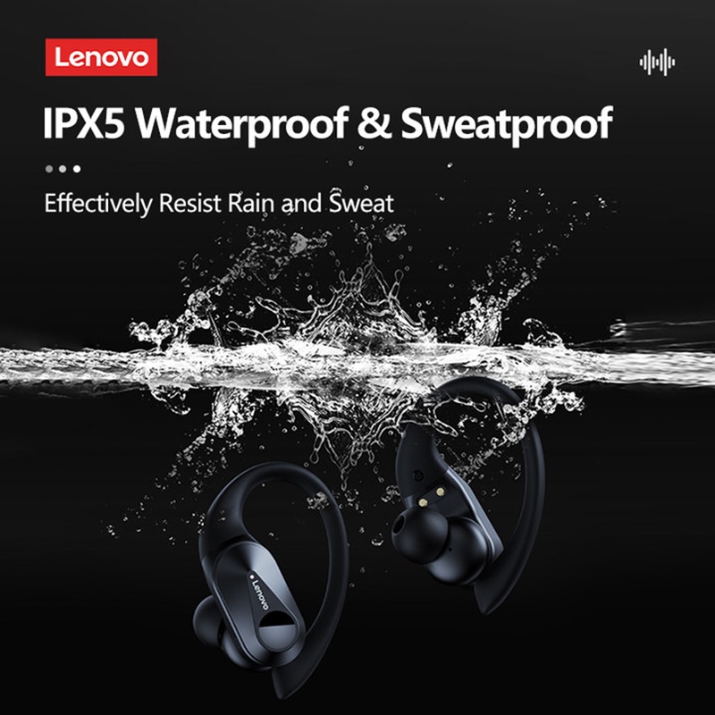 Tai Nghe bluetooth 5.3 Chống Nước Tiện Dụng Cho lenovo lp75 ipx5