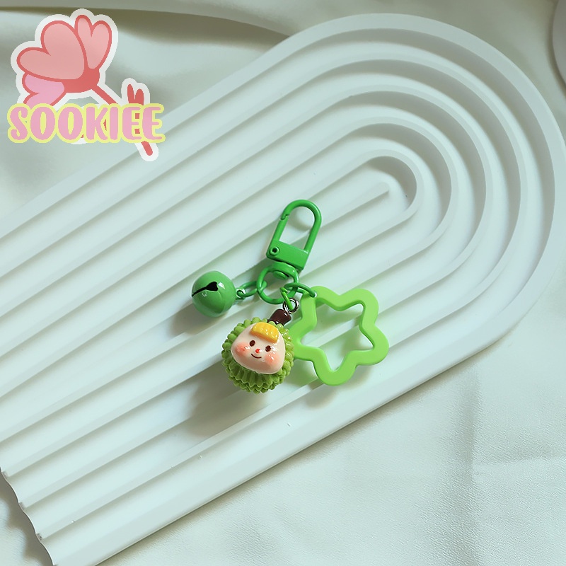 Móc khóa SayMakerLace hình búp bê hoạt hình mini bằng nhựa resin dễ thương