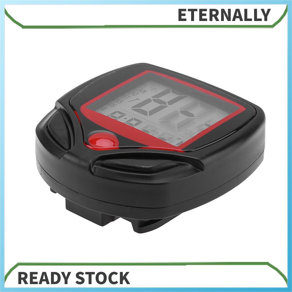 Đồng Hồ Đo Tốc Độ Cho Xe Đạp Màn Hình lcd Chống Thấm Nước 15 Chức Năng