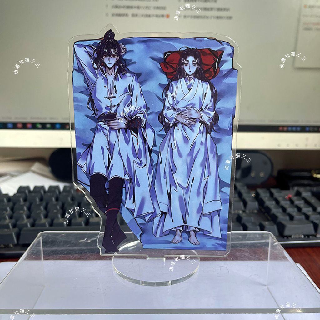 Mô hình Standee Thiên quan tứ phúc Thái tử Tạ Liên Hoa Thành Manhua Donghua Đam Mỹ Boylove decor góc học tập để bàn