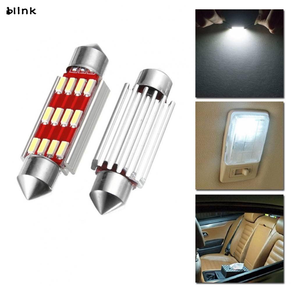 Bóng Đèn led c5w 6500k 180lm 6500k Siêu Sáng 4014 Chuyên Dụng Cho Xe Hơi