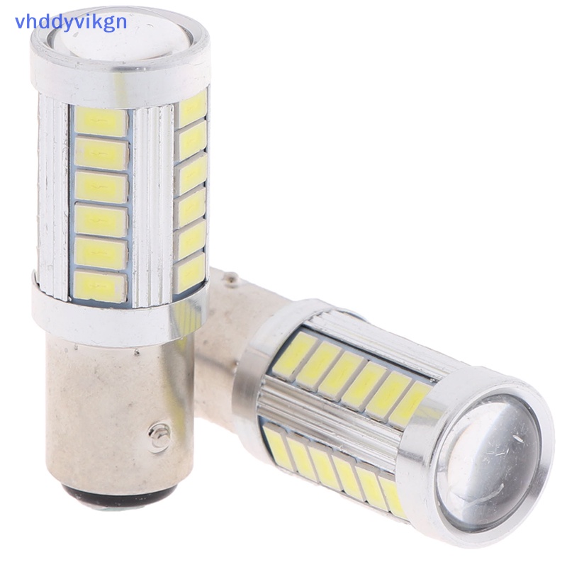 Set 2 Đèn Pha led ba15d p21w 1157 33smd Chuyên Dụng Cho Xe Hơi vn