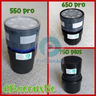 Củ mic chính hãng dBacoustic 550pro 650pro hát karaoke bao hay - Đầu côn micro cho mic có dây và không dây