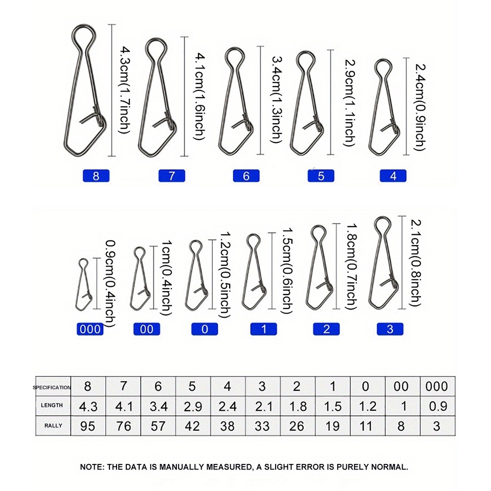 Skybaits Set 50 Móc Câu Cá Siêu Chắc Chắn