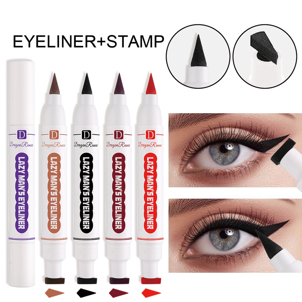 4.5g Eyeliner Pen Double Head Waterproof Natural Extr