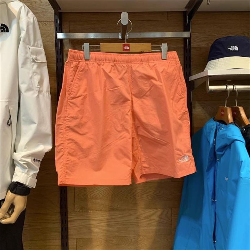 The north face Quần Short Thể Thao Chất Liệu Nhanh Khô Thoáng Khí Thêu logo Thời Trang Đi Biển Cho Nam