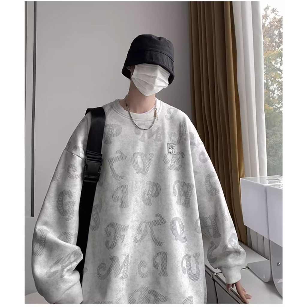 Áo nam Dài Tay plus size m-8xl
