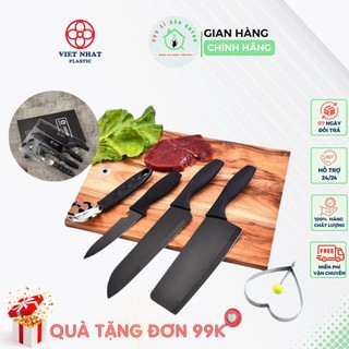 Bộ dao nhật bản 5 món nhà bếp đa năng bằng thép - bộ dao asakh 5 món cao cấp cho nhà bếp