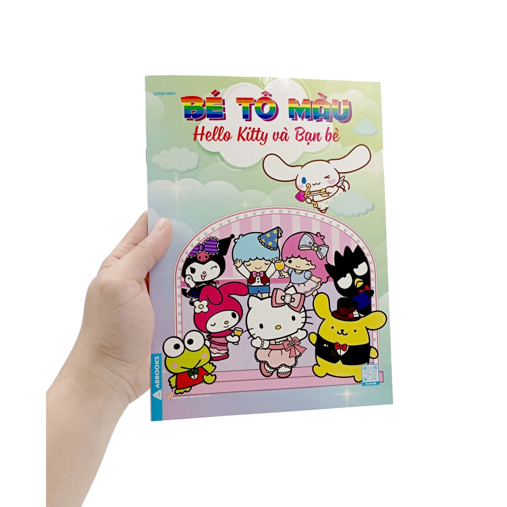 Sách Bé Tô Màu - Hello Kitty Và Bạn Bè