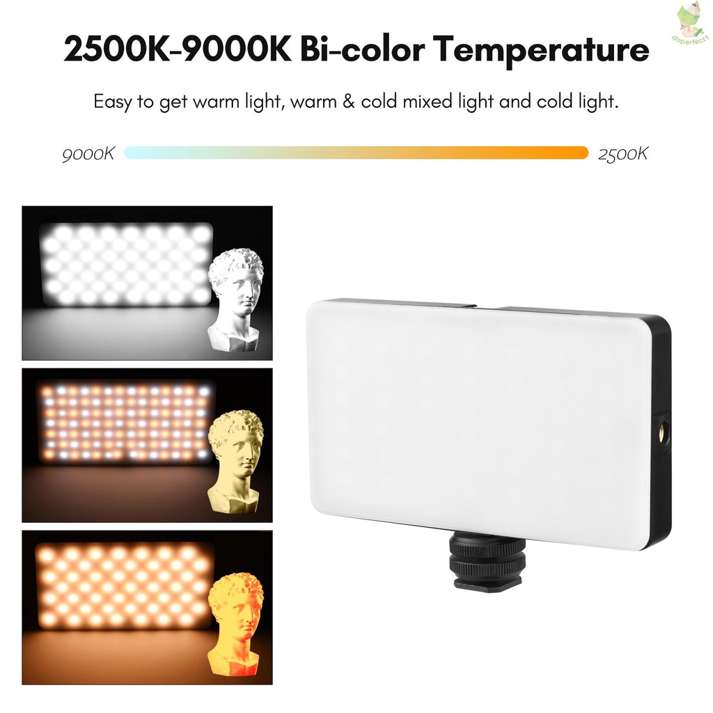 Đèn led rgb 2500k-9000k 20 Hiệu Ứng Xây Dựng Với Pin Có Giá Đỡ Cho selfie live stre came-9.7