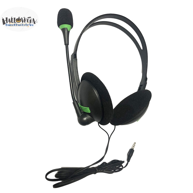 Tri Tai Nghe Có Dây Chống Ồn Giắc 3.5mm Kèm Mic Chuyên Dụng Cho laptop / Máy Tính vn