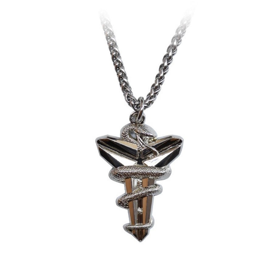 Dây Chuyền Mặt Hình Thánh Giá Phong Cách Hiphop Bóng Rổ kobe black mamba viper Dễ Phối Đồ Cho Nam Và Nữ