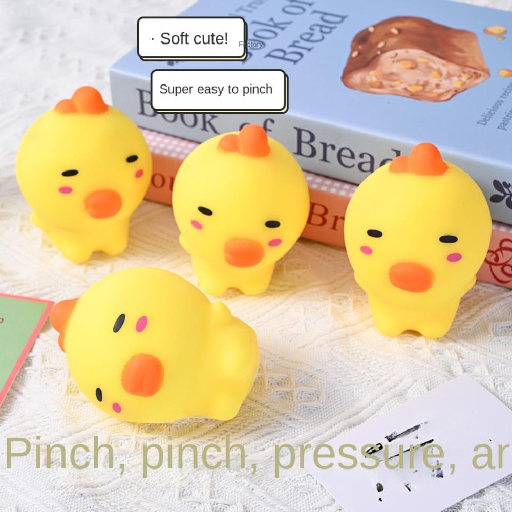 Đồ Chơi Nắn Bóp Đàn Hồi Giảm stress Hình Chú Vịt
