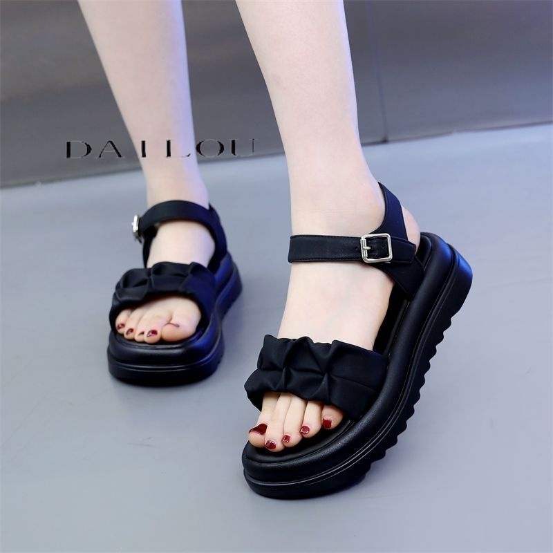 DAILOU dép nữ dép sandal nữ 2024 HOTSALE hotsale Đa dạng Thanh lịch Thời trang Điệu đà FDL2393GU7 39Z230928