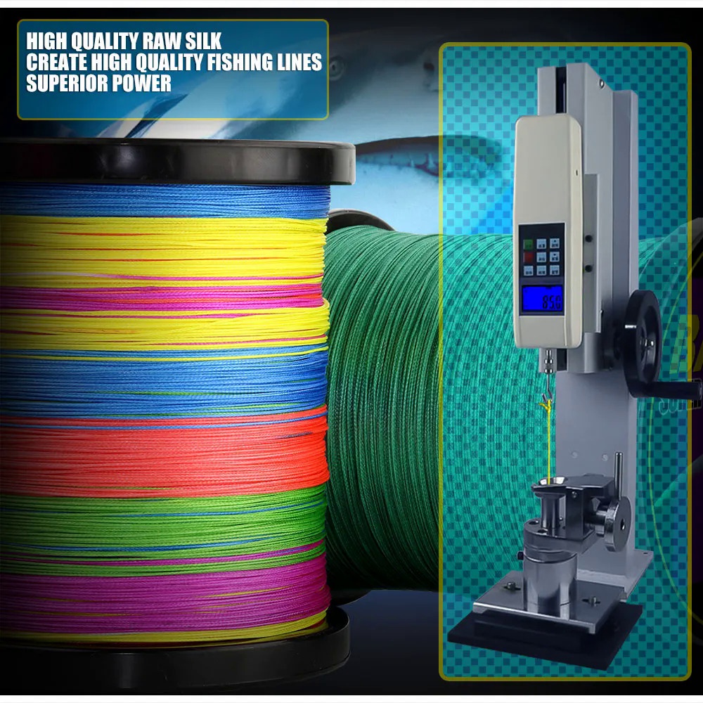 Bakawa Cuộn Dây Câu Cá Bện 8 Sợi 1000m 500m 300m Chất Liệu pe