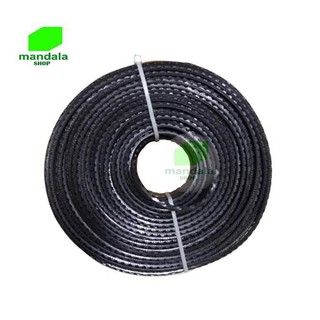 Cước cắt cỏ gai dài 50m, 3ly 3.5ly 4ly phạt cực sắc, ngọt cỏ - cước cắt cỏ vuông gai đen - cước cắt đập cỏ xịn