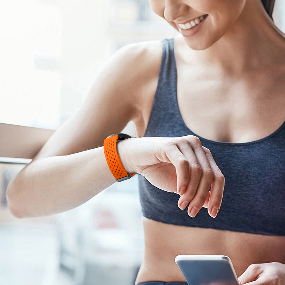 Silicone Dây Đeo Silicon Khóa Nam Châm Cho Đồng Hồ Thông Minh samsung galaxy watch 6 5 4 44mm 40mm 46mm 5 pro 45mm 6 classic 43mm 47mm