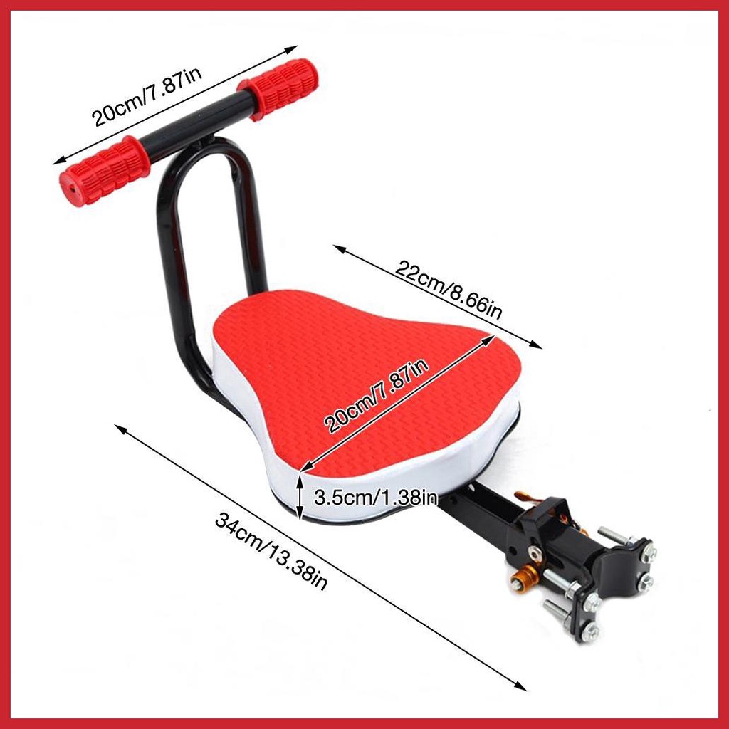 Yên Xe Đạp Trẻ Em Có Thể Gập Lại Siêu Nhẹ 30kg pievn Cho Trẻ Em 2-6 Tuổi