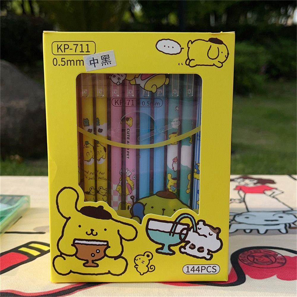 Daiga Bút Mực gel Họa Tiết Mèo Hoạt Hình anime kuromi Có Thể Xóa Được