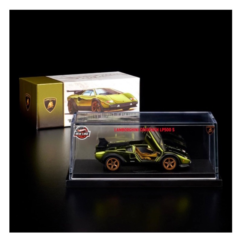 Xe mô hình Hot Wheels RLC Lamborghini Countach tỉ lệ 1/64