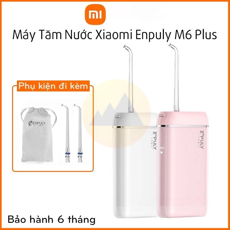Máy tăm nước mini Xiaomi Enpuly ML8 / W1 Plus  Chống Thấm Nước IPX7 Dung Tích 250ml /  M6 Plus  Kèm vòi thay thế