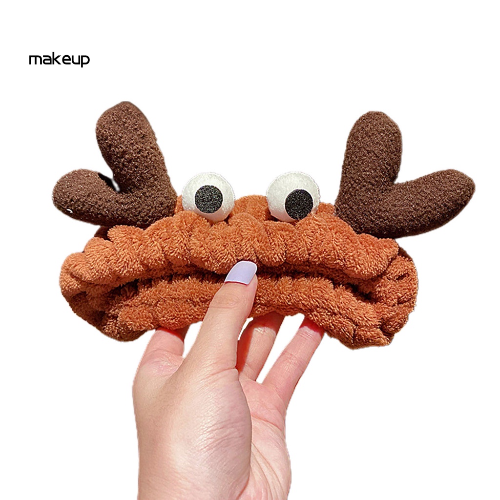 Băng Đô Cài Tóc Co Giãn Kiểu Tai Cua Hoạt Hình Dễ Thương Cho Nữ