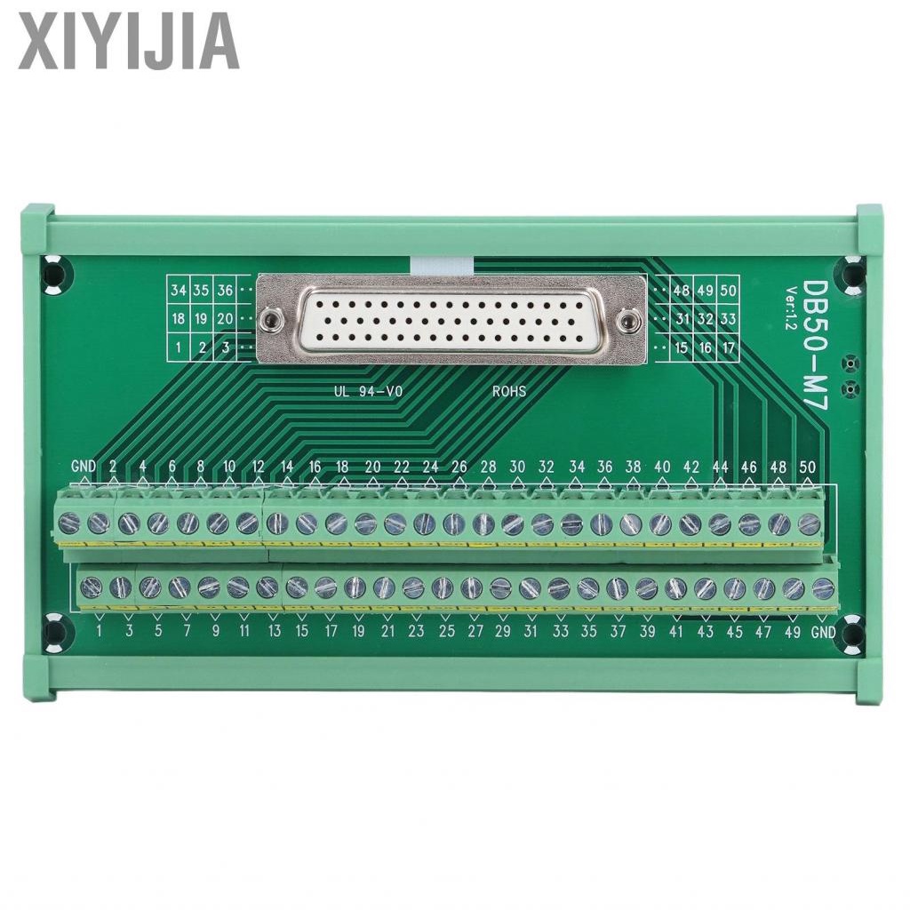 Xiyijia DC60V 0.2Nm DB50 To Terminal Connector Adapter  PCB Board Straight Female