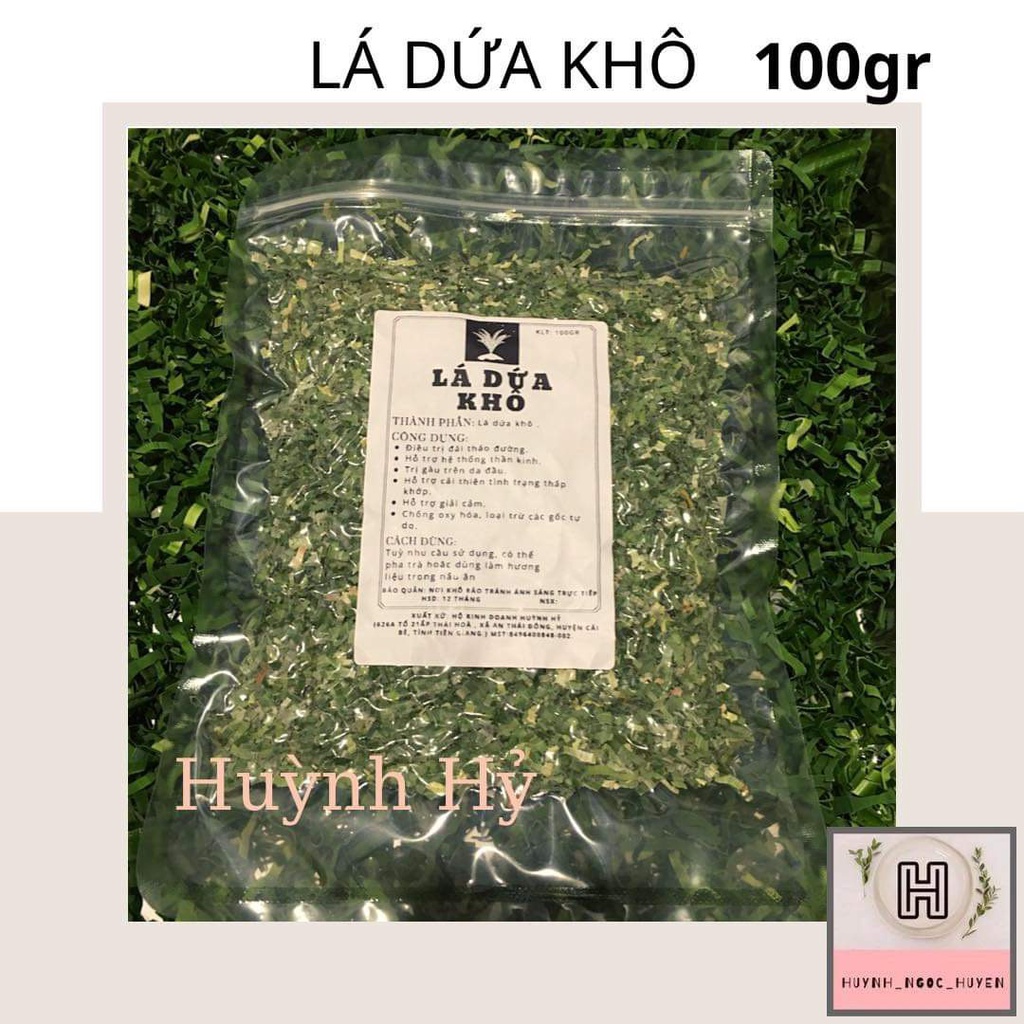 Lá dứa khô 100gr