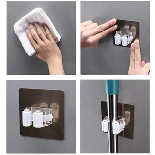 Wall mounted mop hook - multifunctional and convenient YD