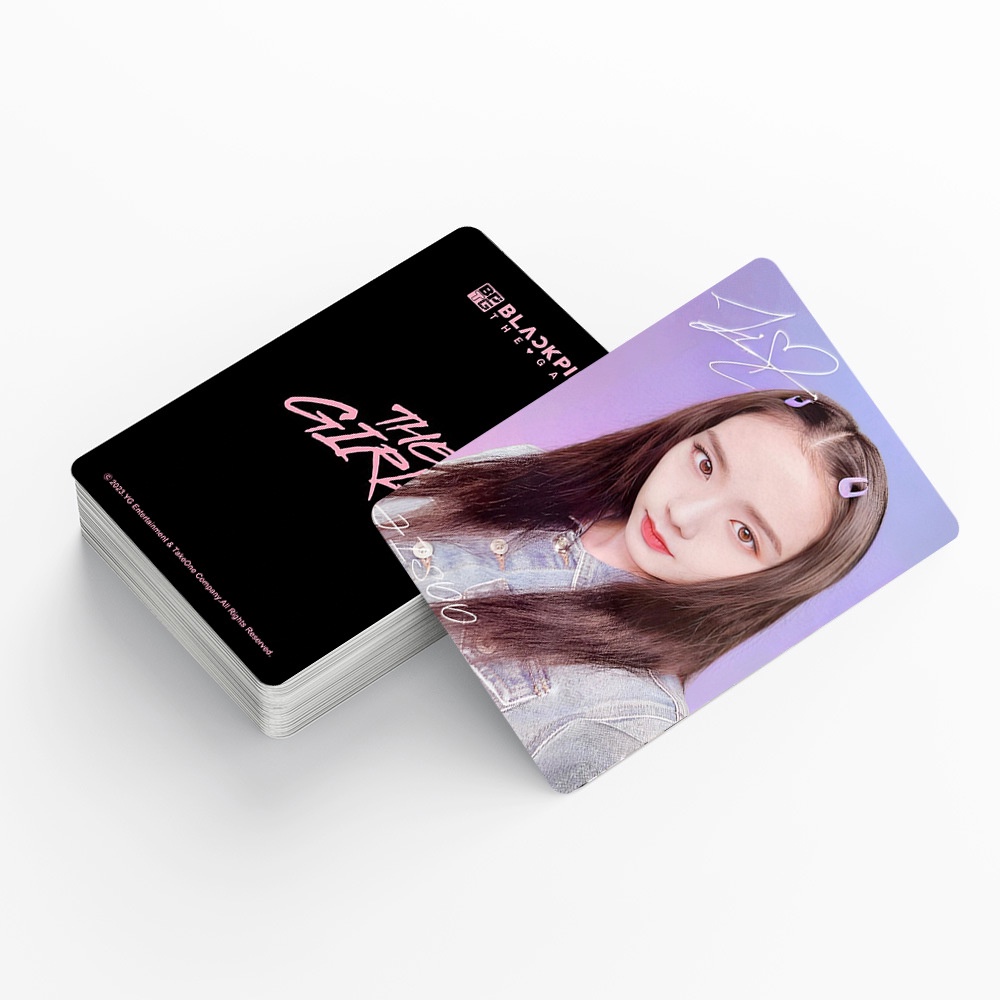 Bộ 55 Thẻ Hình Nhóm Nhạc blackpink Xinh Xắn
