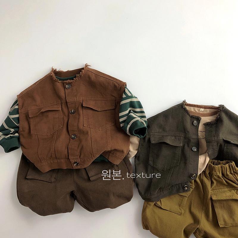 Áo Sweater oversize Kẻ Sọc Bằng Vải cotton Thời Trang Xuân Thu Phong Cách Hàn Quốc Cho Bé Trai Và Gái