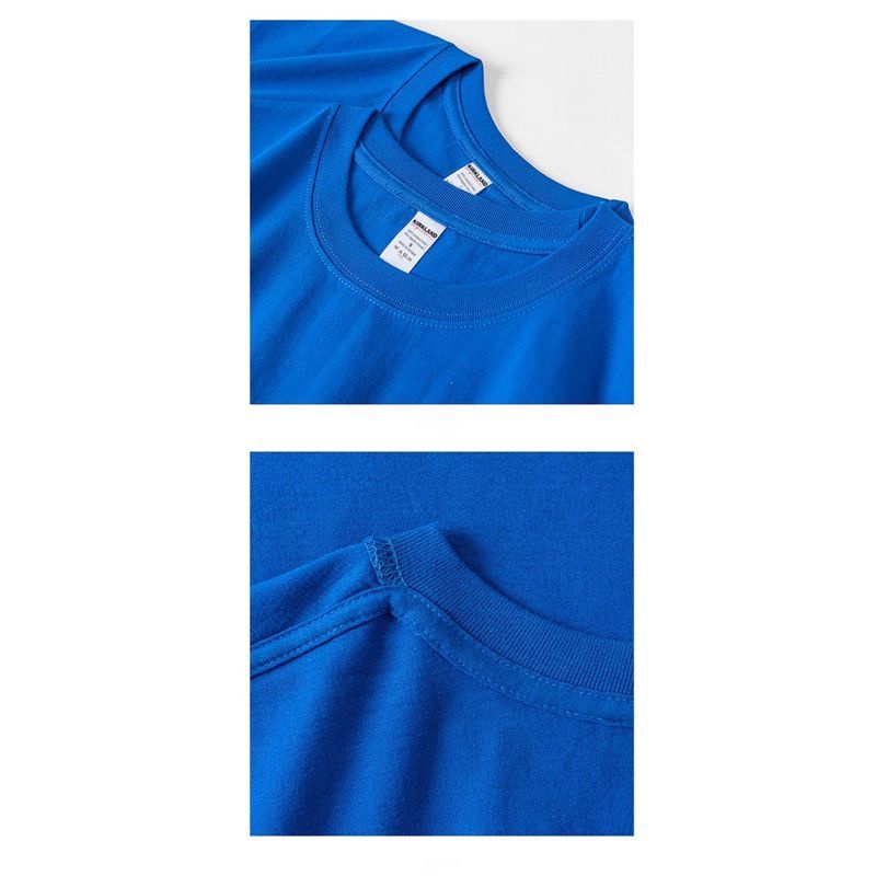 ÁO THUN MỸ COTTON 100% / XANH XANH DƯƠNG / 5H1T