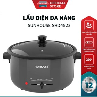 Nồi lẩu điện Sunhouse SHD4523 - 3.5 lit Hàng chính hãng Bảo Hành 12 Tháng