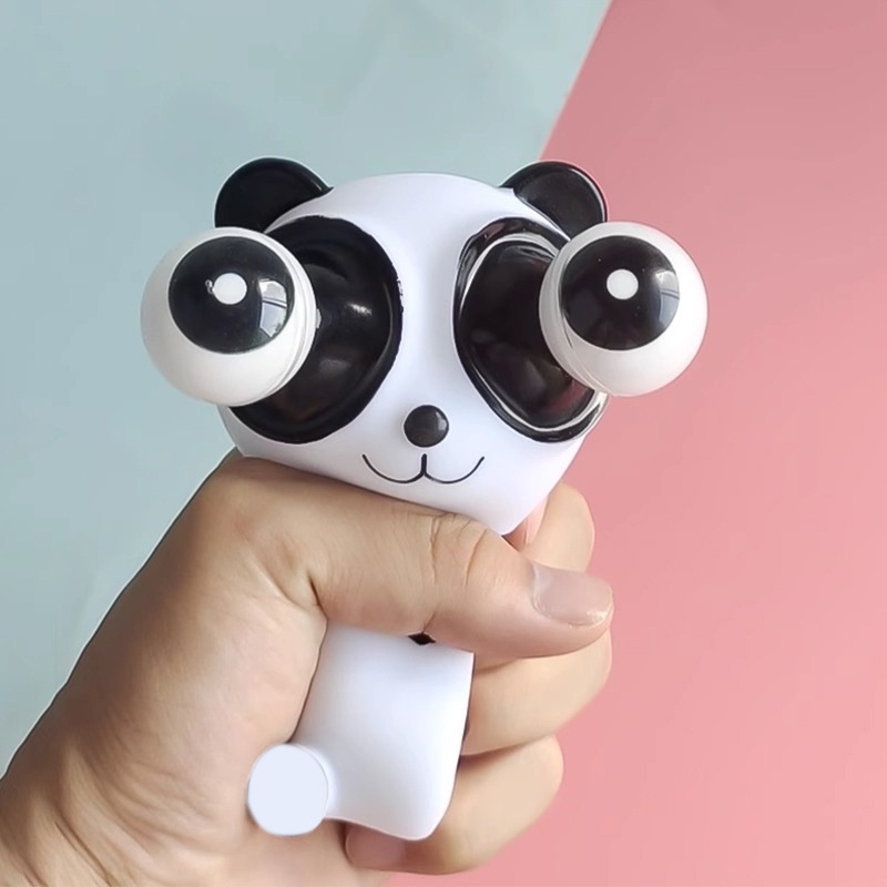 Staring Panda Super Fun Stress Relief Toys Squeeze Toy for Kids Squishy Doll