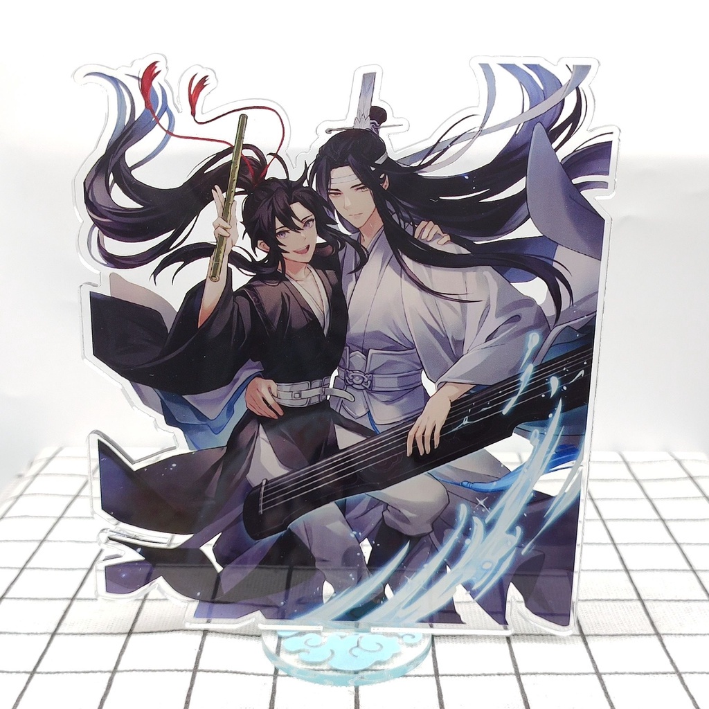 Mô hình Standee Ma đạo tổ sư Lam Vong Cơ Ngụy Vô Tiện Lam Trạm Ngụy Anh Mặc Hương Đổng Khứu Decor đê bàn trang trí
