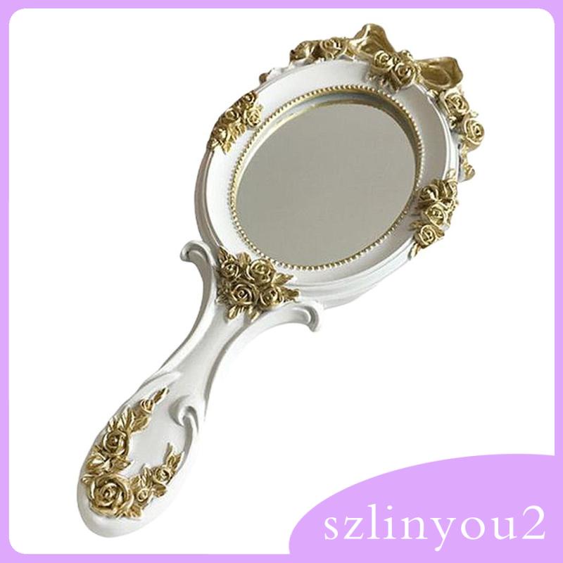 Tông Đơ Hớt Tóc Cầm Tay Kèm Gương oval Màu Hồng Dập Nổi Chuyên Nghiệp