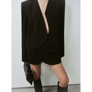 Set Blazer Trăng