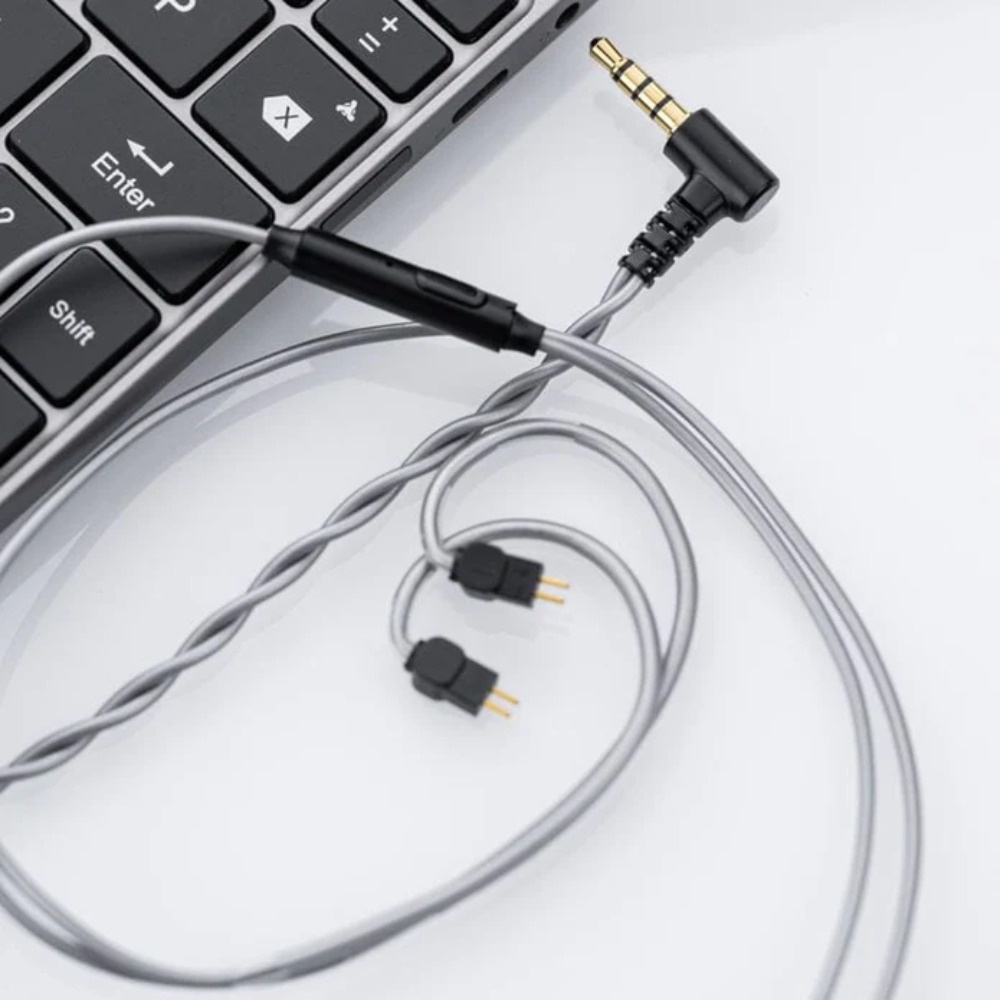 Moondrop MC1 Dây Cáp Nối Dài Tai Nghe mic 3.5mm Đa Năng 0.78mm-2pin Cho chu ii 2