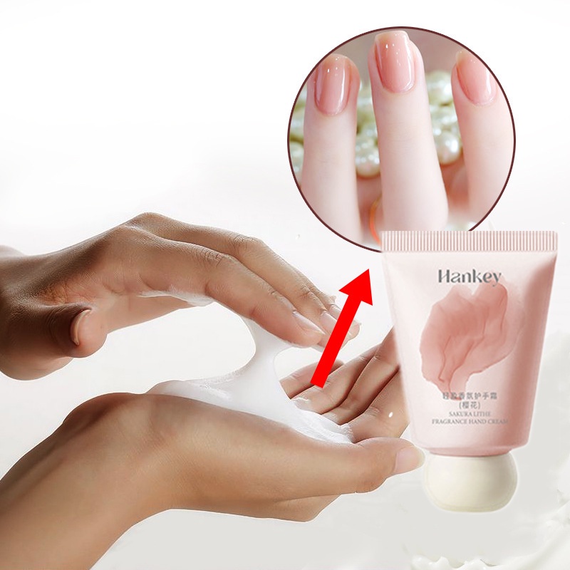 Kem Dưỡng Da Tay hankey lithe Hương Thơm Tự Nhiên 40g Chống Khô Da Lâu Trôi