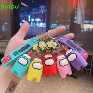Móc Khóa Kim Loại Hình game among us Dễ Thương