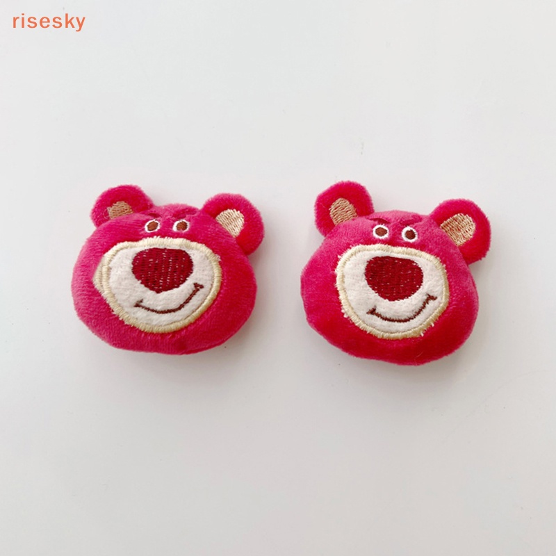 Ghim Cài Áo Khoác Ba Lô Hình Gấu / Quái Vật Phủ Lông Mềm Mại Màu Xanh Dương Đáng Yêu