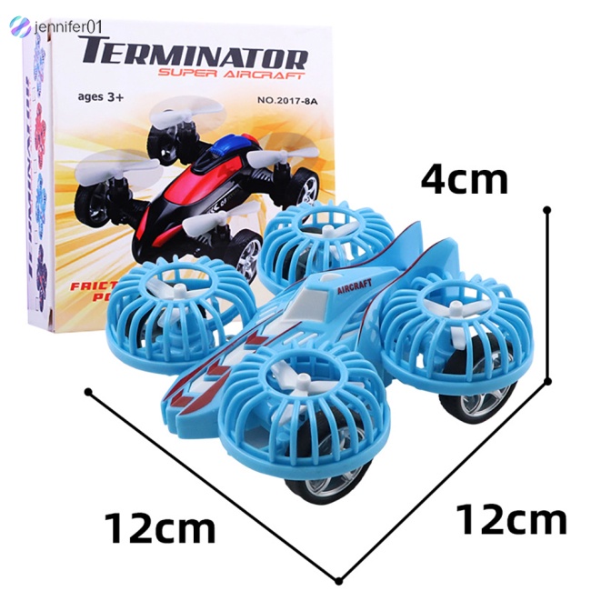 Jen Đồ Chơi Mô Hình Máy Bay Bốn Cánh Chống Rơi Cho Trẻ Em