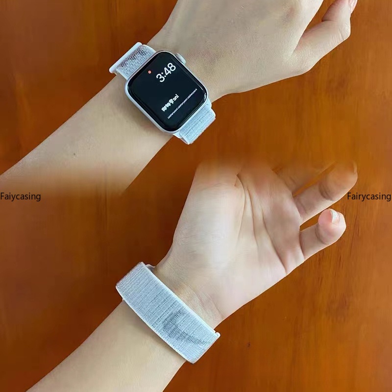 Dây Đeo nylon Cho Đồng Hồ Thông Minh apple watch 9 8 7 49mm 44mm 40mm 45mm 41mm 38mm 42mm ultra 2 8 se 7 6 5 4 3