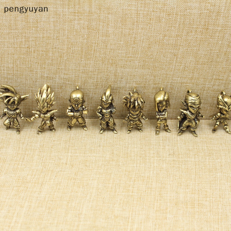 Tượng Nhỏ dragon ball goku Bằng Đồng Trang Trí