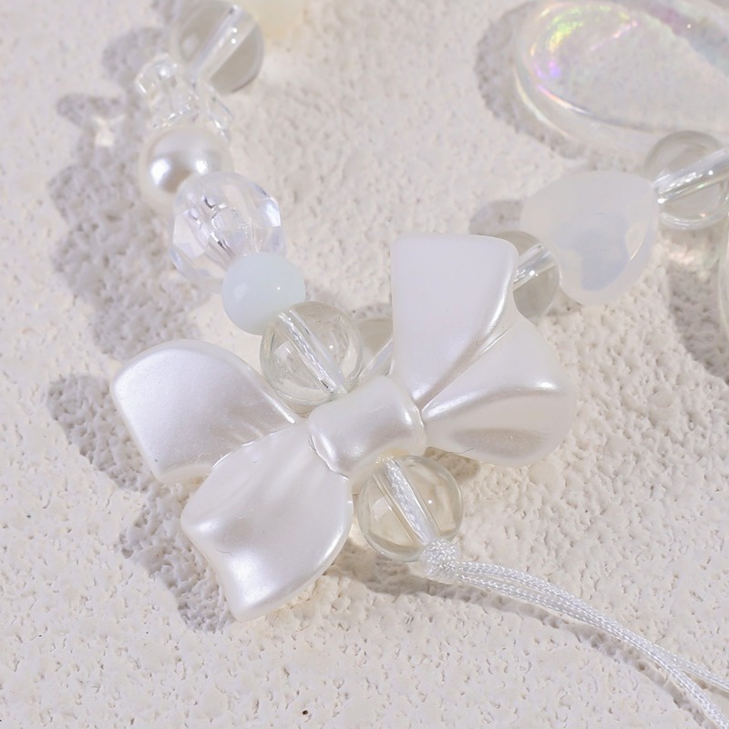 Dây Xích acrylic Trong Suốt Hình Bướm Kiểu Hàn Quốc Cho Nữ