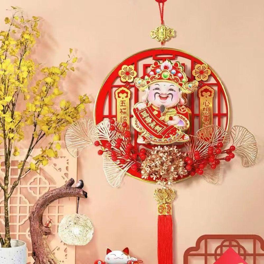 Epoch Dây Tua Rua Dài Bằng acrylic Treo Trang Trí Năm Mới Phong Cách Trung Hoa